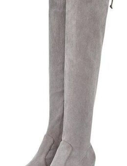 LASCANA Overkneestiefel Slouchy Boots,Langschaft Stiefel,Schlupf-Boot, weiches Stretchmaterial