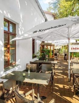IMMOBERLIN.DE - Perfekt im Zehlendorfer Zentrum: Saniertes Wohn- + Geschäftshaus mit Restaurant + freier Wohnung - Berlin