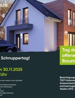 !! Tag der offenen Tür am So. 30 November von 13-16 Uhr in Holzmaden !! - Deggingen