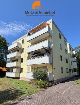 Helle 2-Zimmer-Wohnung mit Balkon & TG-Stellplatz - sofort bezugsfrei, ruhig & grün in Wiesbaden - Wiesbaden