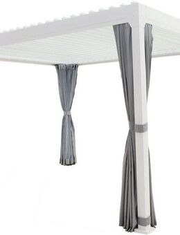 KONIFERA Pavillon Palma, mit 8 Seitenteilen, Pergola, mit Lamellendach