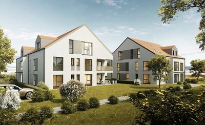 2-Zimmer-Dachgeschosswohnung mit Dachloggia