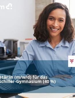 Schulsekretär:in (m/w/d) für das Friedrich-Schiller-Gymnasium (40 %) - Fellbach