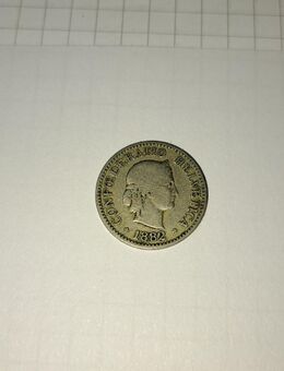 10 Rappen Schweiz 1882 - Heiligenstadt (Heilbad) Zentrum