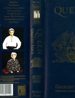 Queen - Greatest Flix 2 - VHS 1991 PAL - Burghausen