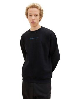 TOM TAILOR Denim Sweatshirt mit Logofrontprint