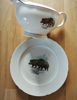 Seltmann Weiden > Serie Marie Luise > Jagdmotive > Haarwild > Modell 30394 - Brackenheim