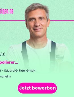 Feinpolierer (m/w/d) - Pforzheim