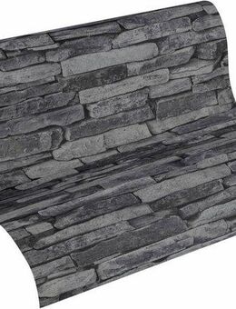 living walls Vliestapete Best of Wood`n Stone 2nd Edition, glatt, Motiv, Steinoptik, gemustert, Modern Tapete Stein Tapeten Wohnzimmer Schlafzimmer Flur Design Optik