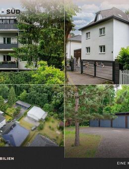 Investor oder Eigennutzer: Vielseitiges Dreiparteienhaus mit 6 Garagen in Stolpe-Süd - Hennigsdorf