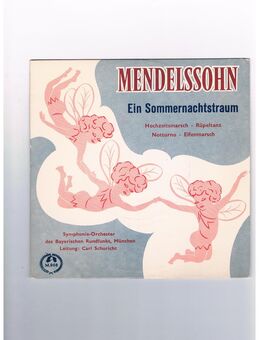 Mendelssohn-Ein Sommernachtstraum-Vinyl-SL,EP,Concert Hall,1968 - Linnich