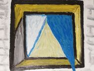 Abstraktes, originales Kunstwerk auf Leinwand - Müllheim Zentrum