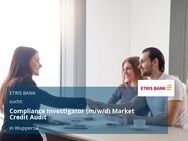 Compliance Investigator (m/w/d) Market Credit Audit - Wuppertal