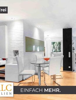 Repräsentatives Wohnen mit Charme: Stilvolle Eigentumswohnung mit Südloggia, Kamin und Garage! - Gevelsberg
