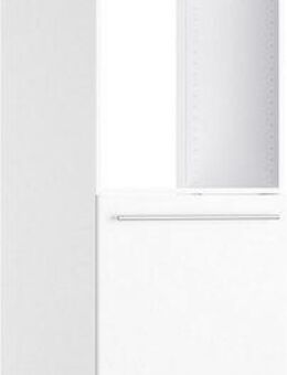KOCHSTATION Backofen/Kühlumbauschrank KS-Bern2 B 60 cm, H 211,8 cm, 1 Klappe, 1 Tür (H 89,2 cm), 1 feste Blende