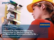 Elektriker:in, Elektroinstallateur:in, Elektroniker:in, Mechatroniker:in, Schlosser:in als Servicetechniker:in für Tore (m/w/d) - Villingen-Schwenningen
