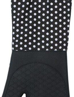 WENKO Topfhandschuhe Modell Silikon, (Set, 2-tlg), Ofen- und Grillhandschuhe, Hitzeschutz, Baumwollinnenseite, 1 Paar