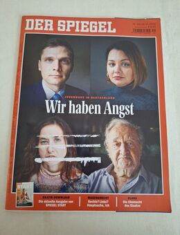 Der Spiegel Nr. 44 vom 28.10.2023 Wir haben Angst (Magazin Zeitschrift Politik) - Essen
