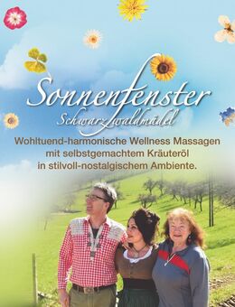 Harmonische Kräuteröl Massagen im Sonnenfenster Simonswald. - Simonswald