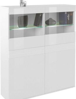borchardt Möbel Vitrine Florenz Höhe 125 cm