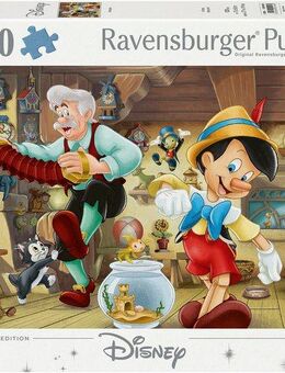 Ravensburger Puzzle Collector's Edition - Disney Classics, Pinocchio, 1000 Puzzleteile, Made in Germany