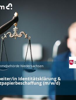 Sachbearbeiter/in Identitätsklärung & Passersatzpapierbeschaffung (m/w/d) - Lüneburg