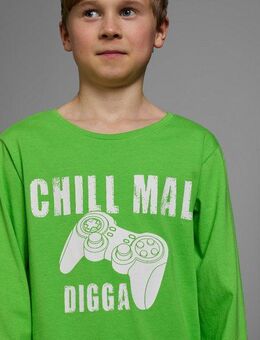 KIDSWORLD Langarmshirt CHILL MAL DIGGA Langarm, Basic-Passform, mit peppigem Aufdruck