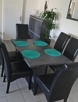 esszimmertisch mit 6 stühlen - Groß Gerau