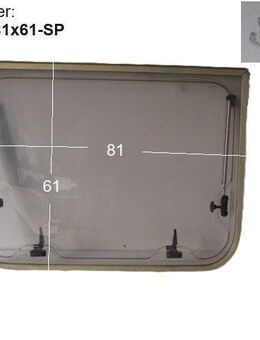 Tabbert Wohnwagenfenster ca 92 x 42 bzw 88,5 x 39 gebr. KÜCHENFENSTER Langlotz (zB 515Comtesse BJ 86) Sonderpreis - Schotten Zentrum