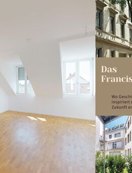 Über den Dächern der Weststadt: 4-Zimmer-Wohnung mit großer Dachterrasse im Francis! - Karlsruhe