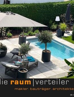 Exklusives EFH / ZFH in Top Lage in Bruckmühl, großes Gartengrundstück, Pool, Whirlpool, 2 Garagen - Bruckmühl