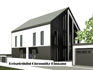 *** Nachhaltiges Doppelhaus 110qm Wohnfläche KFW 55 Bauweise incl. 328qm Grundstück *** - Chemnitz