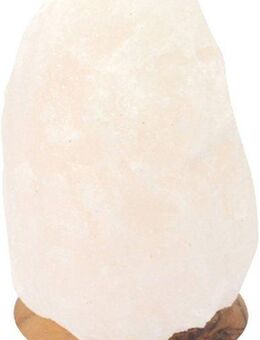 HIMALAYA SALT DREAMS Salzkristall-Tischlampe USB-Rock, LED wechselbar, Warmweiß, Handgefertigt aus Salzkristall - jeder Stein ein Unikat, H: ca.13 cm