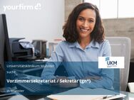 Vorzimmersekretariat / Sekretär (gn*) - Münster