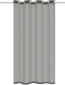 HOME WOHNIDEEN Gardine DOLLY (1 St), Ösen, transparent, Voile, transparent