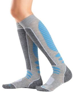 LASCANA ACTIVE Skisocken (Packung) mit verstärkten Belastungszonen