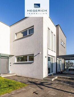 HEGERICH: Exklusive Villa im Bauhausstil mit Blick über Bamberg... - Bamberg