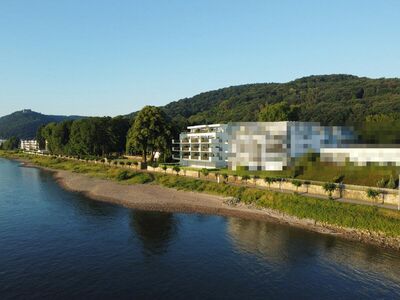 Großzügige Vierzimmer Wohnung unmittelbar am Rhein und Kurpark gelegen; 180° Panorama Pur