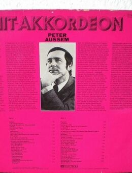 Peter Aussem-Hit Akkordeon-Vinyl-LP,EMI/Columbia,Super Rar ! - Linnich