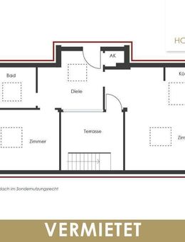 Dachwohnung mit möglicher Aufdachterrasse - Berlin
