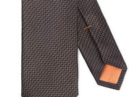 MONTI Krawatte aus reiner Seide, Minimal-Muster, 6,5 cm breit