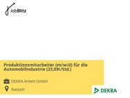 Produktionsmitarbeiter (m/w/d) für die Automobilindustrie (23,09/Std.) - Rastatt