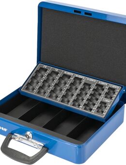 HMF Geldkassette Geldzählkassette Tragegriff blau - Birkenfeld (Baden-Württemberg)