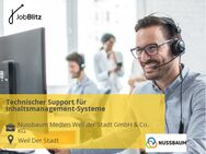 Technischer Support für Inhaltsmanagement-Systeme - Weil der Stadt