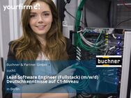 Lead Software Engineer (Fullstack) (m/w/d) Deutschkenntnisse auf C1-Niveau - Berlin