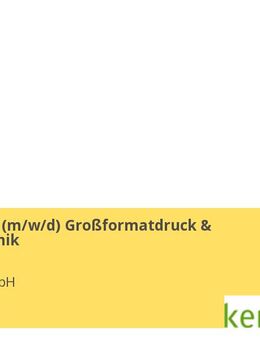 Teamleiter (m/w/d) Großformatdruck & Werbetechnik - Bexbach