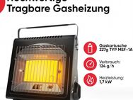 Evocamp Heiz Strahler Gas Heiz Strahler mit 7 Kartuschen NEU - Düren