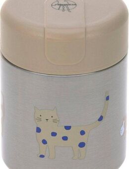 LÄSSIG Thermobehälter Little Mateys, royal blue, Edelstahl, Silikon, (1-tlg)