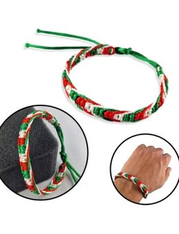 Armband Italien Flagge Fahne Italienisch Armreif Modeschmuck Geflochten Knoten 7,90 €* - Villingen-Schwenningen