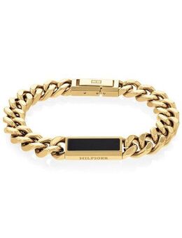 Tommy Hilfiger Armband Schmuck Edelstahl Armschmuck Panzerkette, mit Onyx oder Sodalith